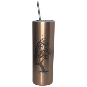 Tree of Knowledge Double Wall Stainless Steel Tumbler 20oz