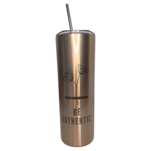 Be Authentic Double Wall Stainless Steel Insulated Tumbler 20oz